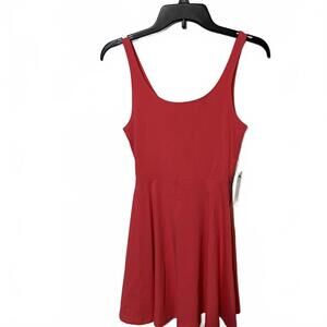 Express Women's Vibrant Pink Scoop Neck Whimsical Sleeveless Dress Size XS-New